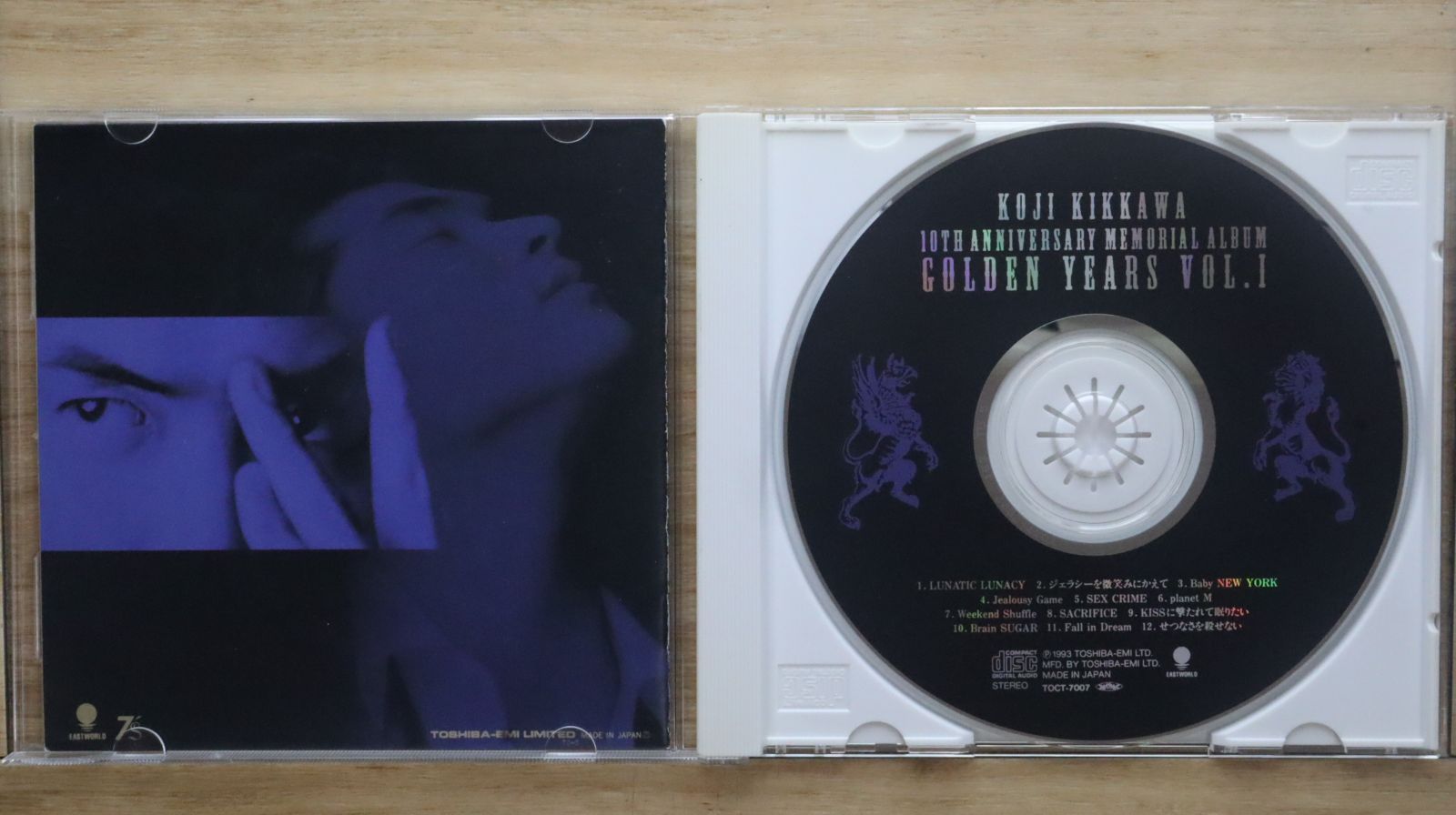 国内盤CD☆吉川晃司/K ji Kikkawa□ GOLDEN YEARS(1) 【TOCT7007