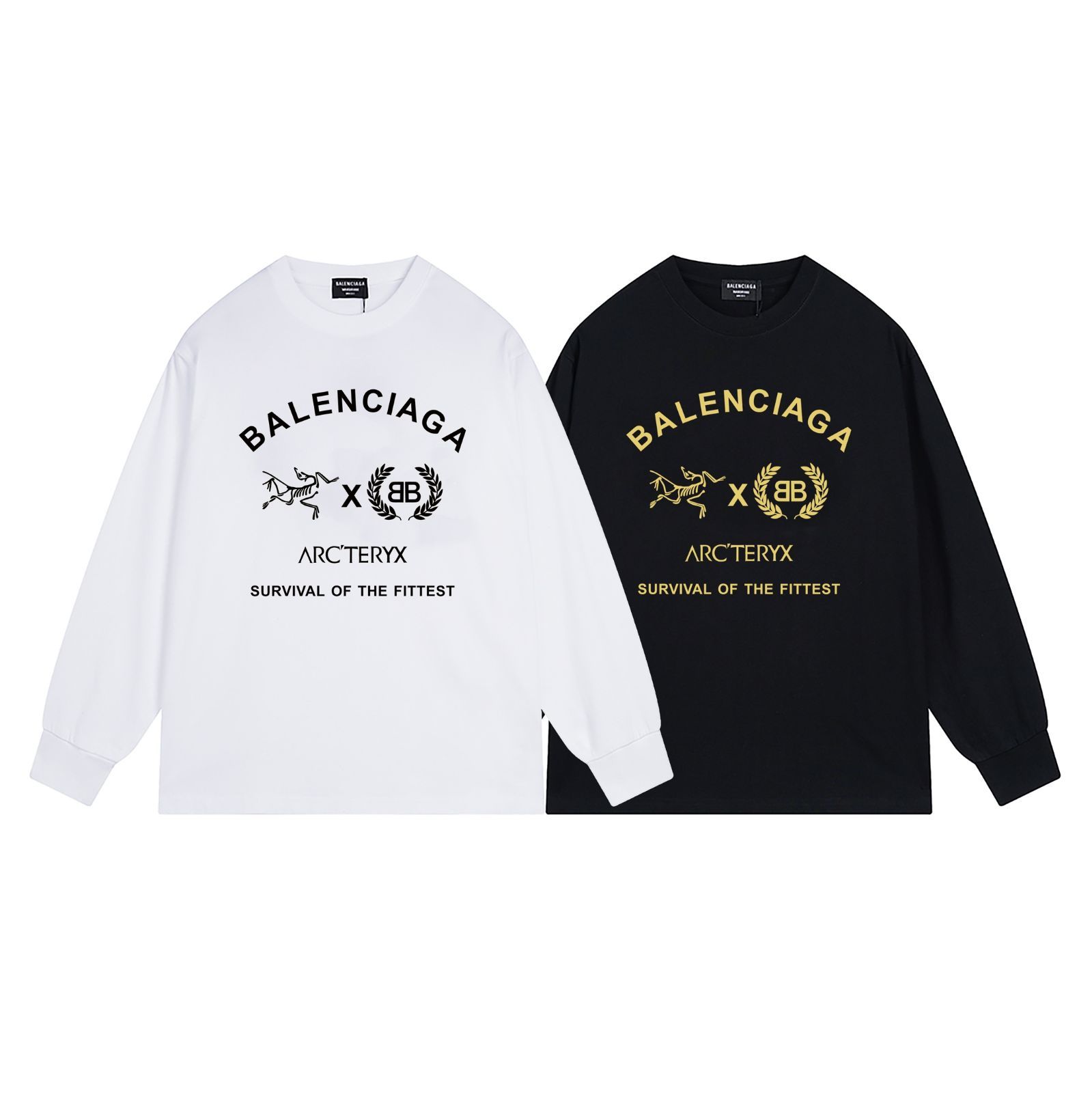 Balenciaga × 始祖鳥 コラボ ロングスリーブTシャツ | -WTO輸入1