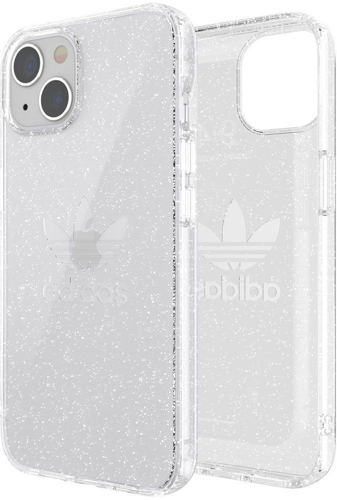 アディダス adidas iPhone 13 ケース プロテクト クリアケース スマホケース グリッター OR Protective Clear Case Glitter FW21 Pro clear 49002 PROTECTIVE CL