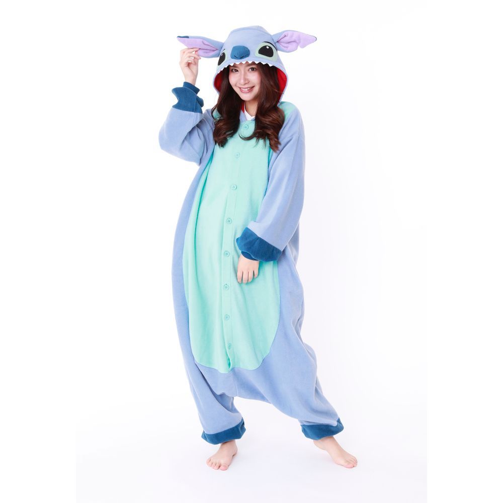 スティッチ  SAZAC 着ぐるみ キャラクター SAZA サザック 着ぐるみ 大人用 キャラクター パジャマ コスチューム 部屋着 きぐるみ 衣装 仮装 かわいい ハロウィン コスプレ イベント 体育祭 学園
