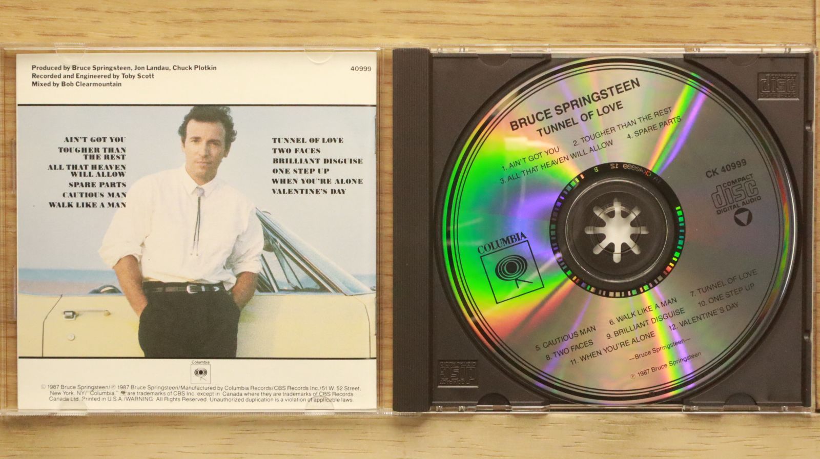 中古CD☆ブルース・スプリングスティーン/Bruce Springsteen