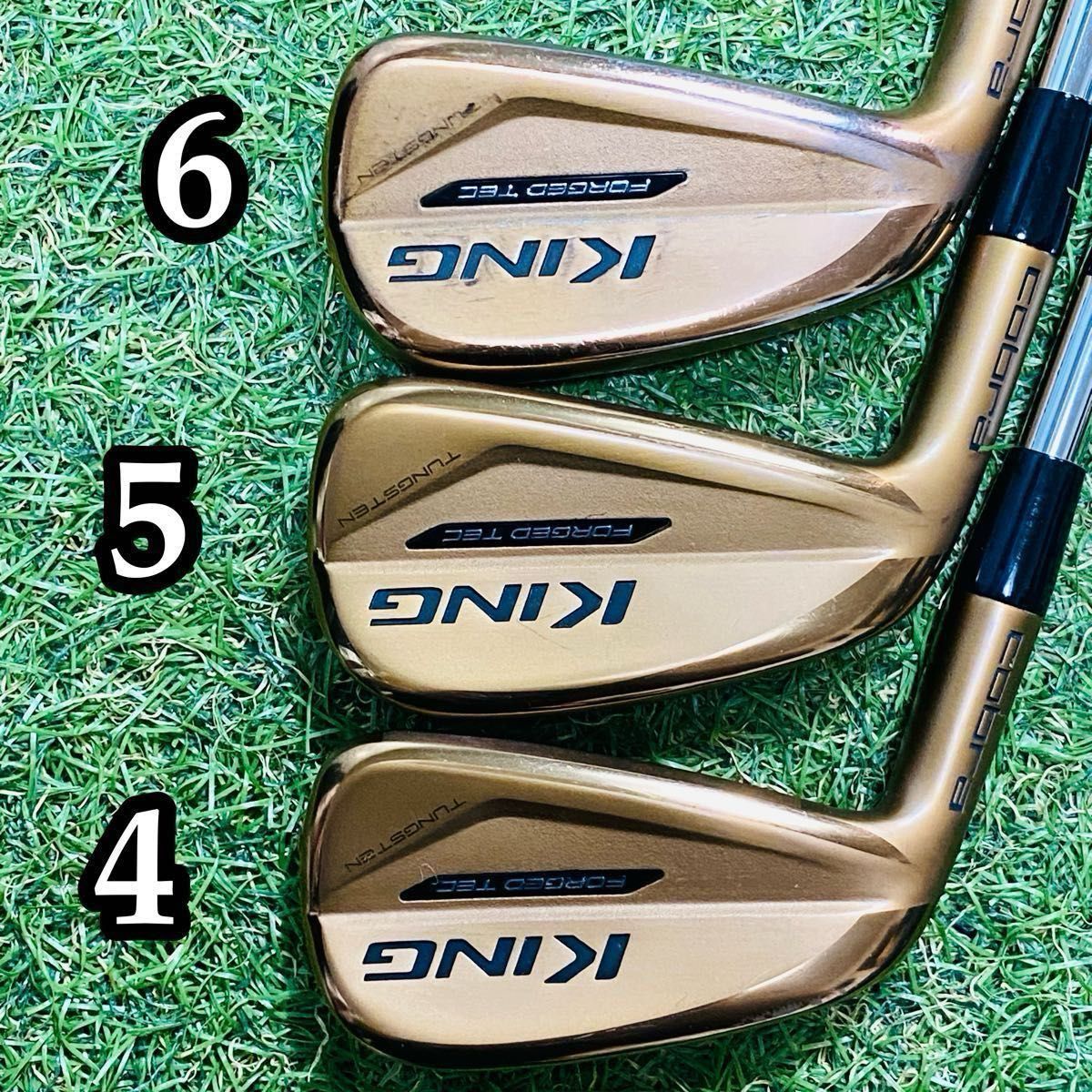 【レフティ】コブラ KING FORGED TEC COPPER メンズアイアン COBRA（ゴルフ） コブラ KING FORGED TEC COPPER IRONS アイアン