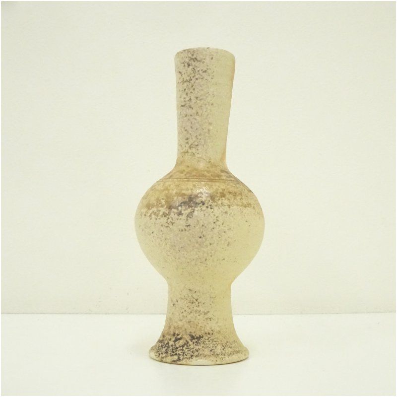 Ｓ３００　花入『信楽耳付花入』『古来窯　上田光春』　共箱　花瓶　茶道具 信楽焼 古来窯 上田光春造 小花入（共箱） 花入れ 茶道 茶道具