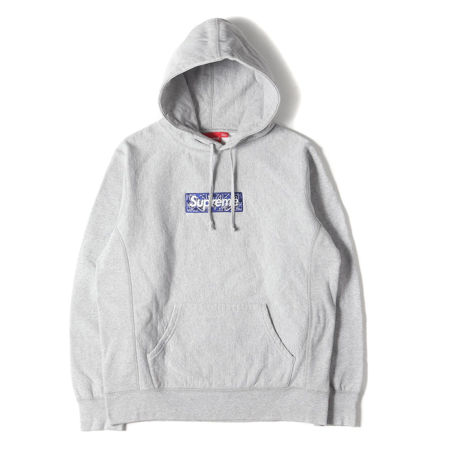 Supreme シュプリーム パーカー サイズ:M バンダナ ボックスロゴ 