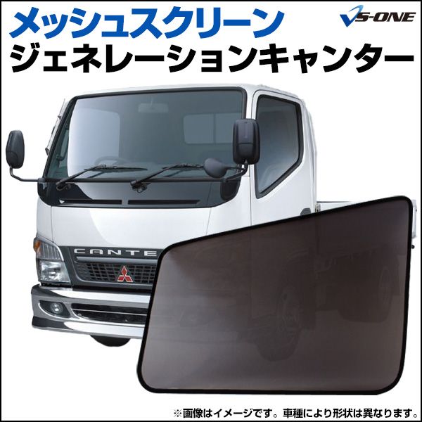 ジェネレーションキャンター用フロントスクリーン に興味をもって