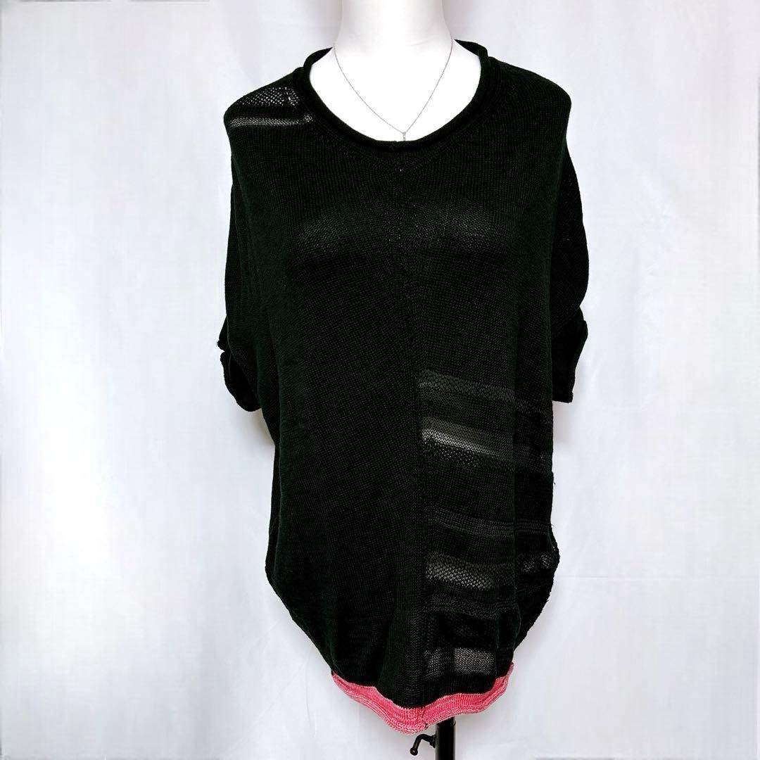 ワイズ ヨウジヤマモト Y s シルク透け感ニットセーター 半袖カットソー in Japan