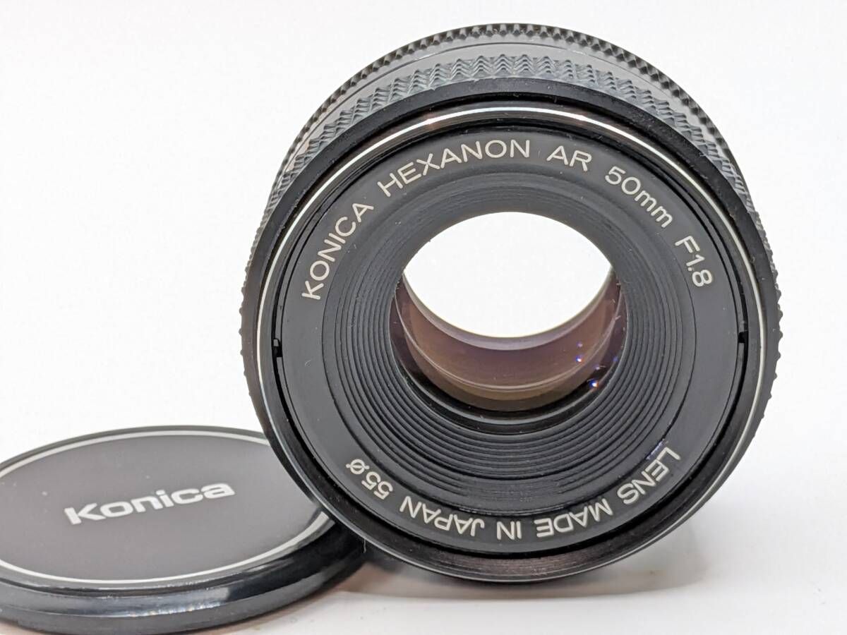 ☆極上☆ コニカ KONICA HEXANON AR 50mm F1.8 単焦点 オールド