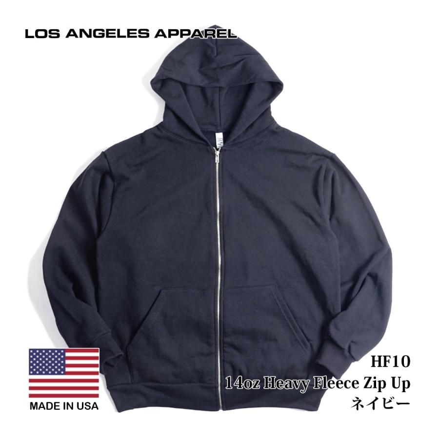 カラー：ネイビー】ロサンゼルスアパレル LOSANGELES APPAREL HF10 14