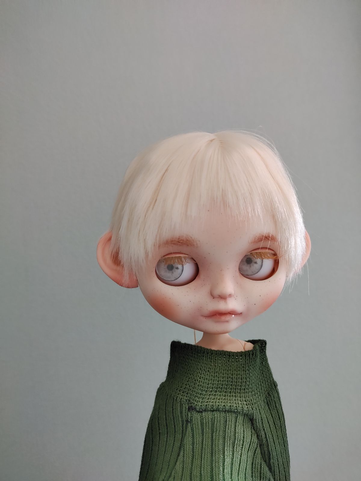 アイシードールカスタム❤︎レッド♡♡ 着せ替え人形 アイシードール カスタムドール 可動ボディ 1/6ドール