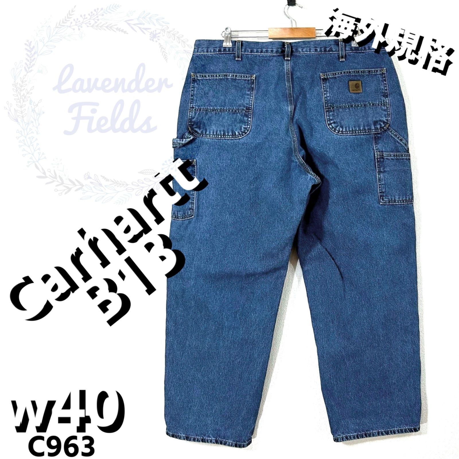 USA古着 カーハート Carhartt デニムペインター W32L32 - 1980S USA 
