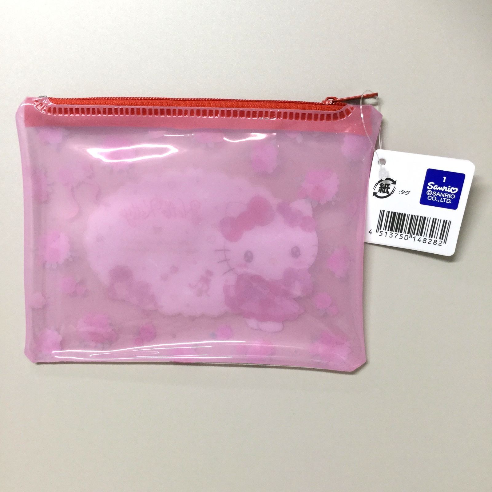a096【新品・未使用品】ハローキティ ビニールポーチ ミニ