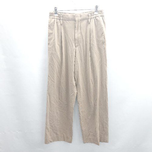 UNITED TOKYO ベージュ ワイドパンツ - メルカリ