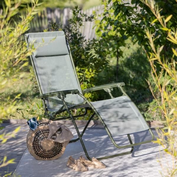 美品 Lafuma ラフマ FUTURA CLIP BAT リクライニングチェア ラフマ