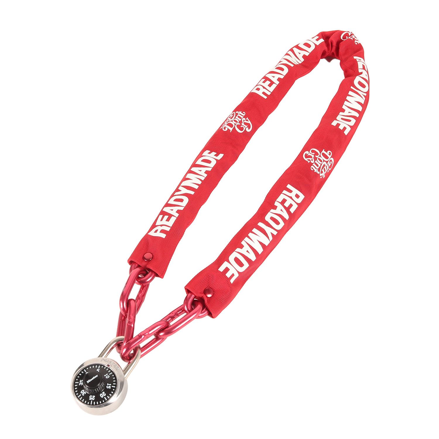 READYMADE レディメイド Girls Dont Cry チェーンロック RMXGD Chainlock | レッド | コラボ | ブランド ファッション アイテム 小物 雑貨