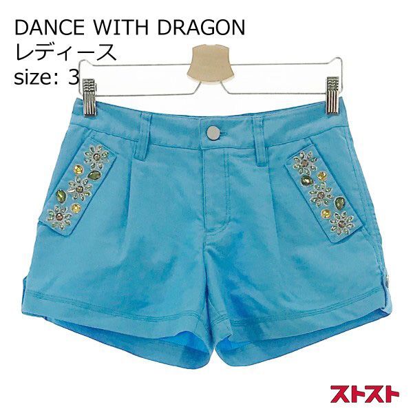 DANCE WITH DRAGON ダンスウィズドラゴン ストレッチ ショート