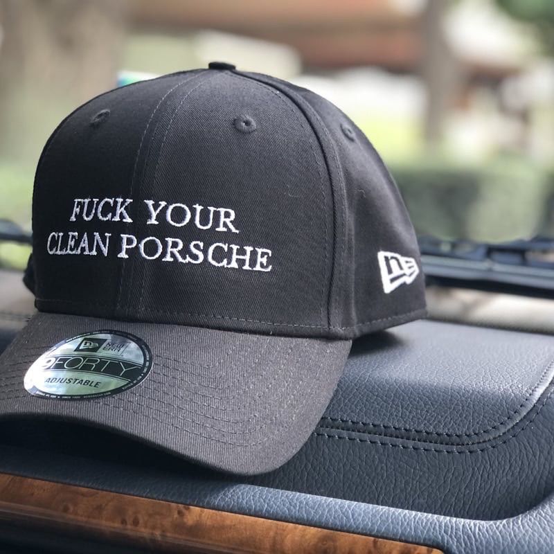 Tokyo Drive Car Club ×New Eraの黒キャップ　ポルシェ NEW ERA ×TOKYO DRIVE CAR CLUB ニューエラ × トーキョー