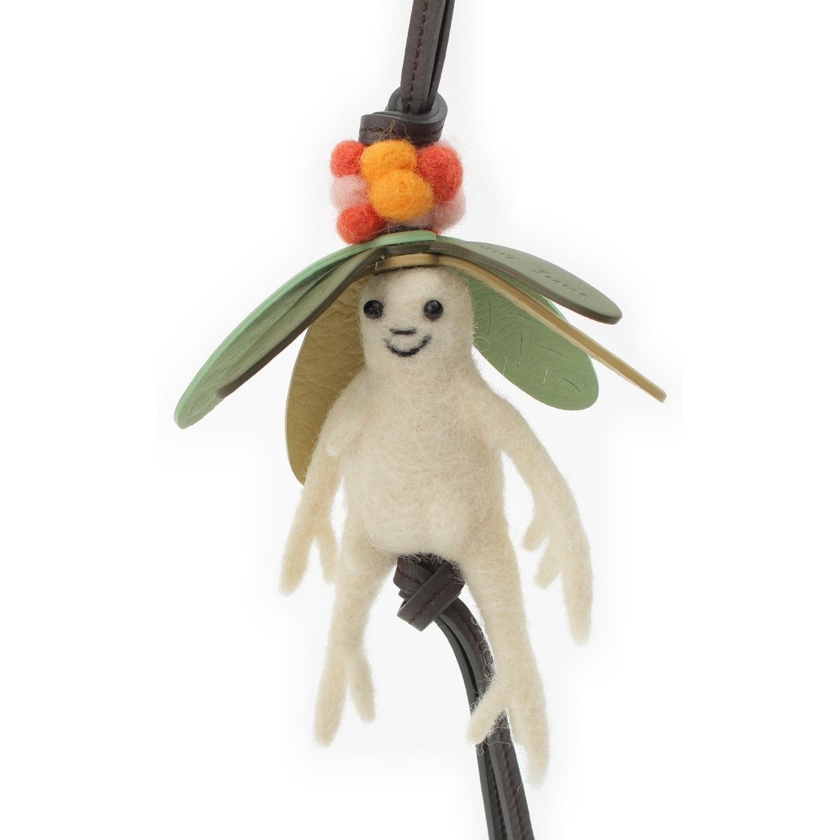 激レア✨ロエベ トカゲモチーフ サラマンダー ストラップ チャーム レザー ロエベ ウール カーフレザー スナフジタ マンドラゴラ チャーム