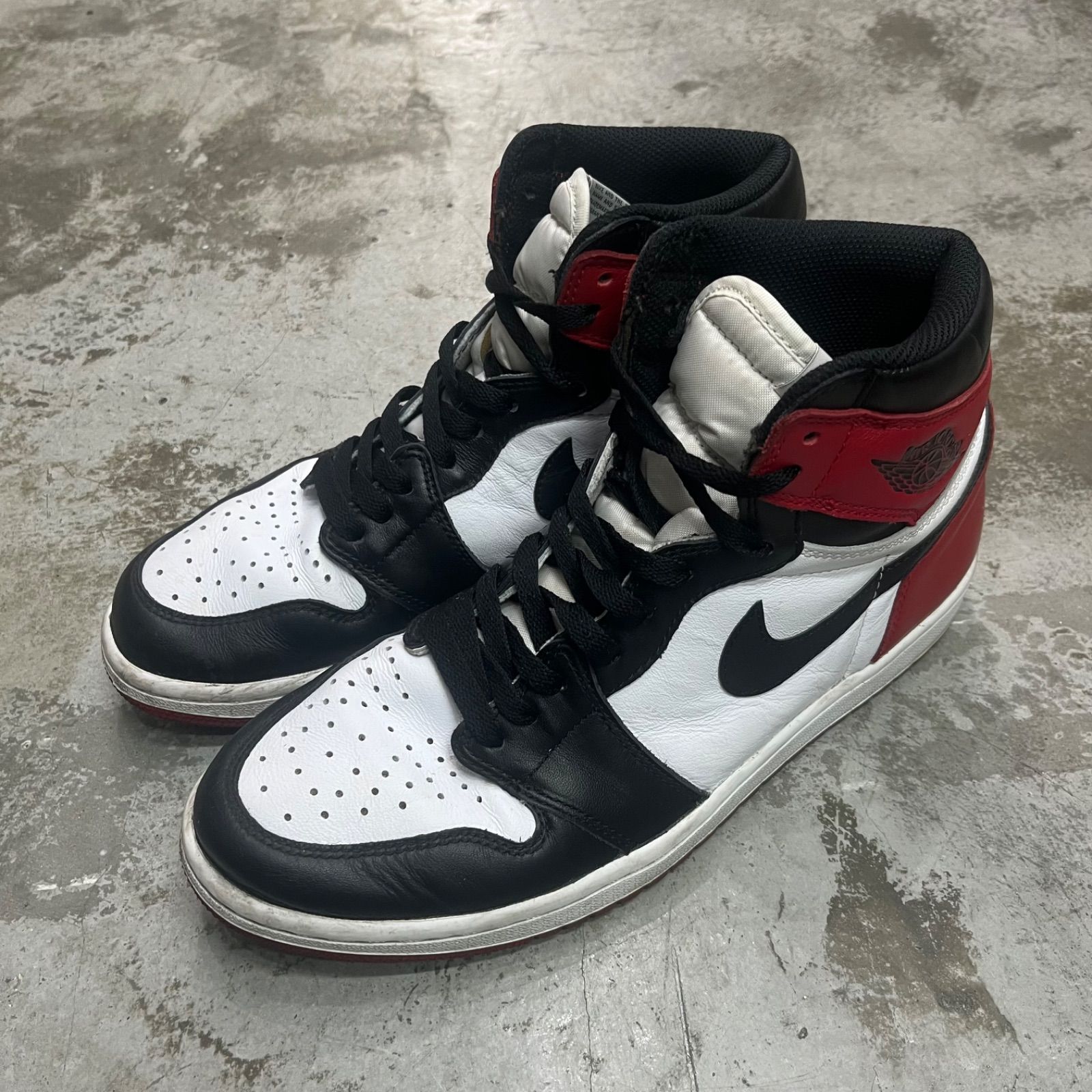 Nike Air Jordan 1 OG 26.5 Black Toe 2016