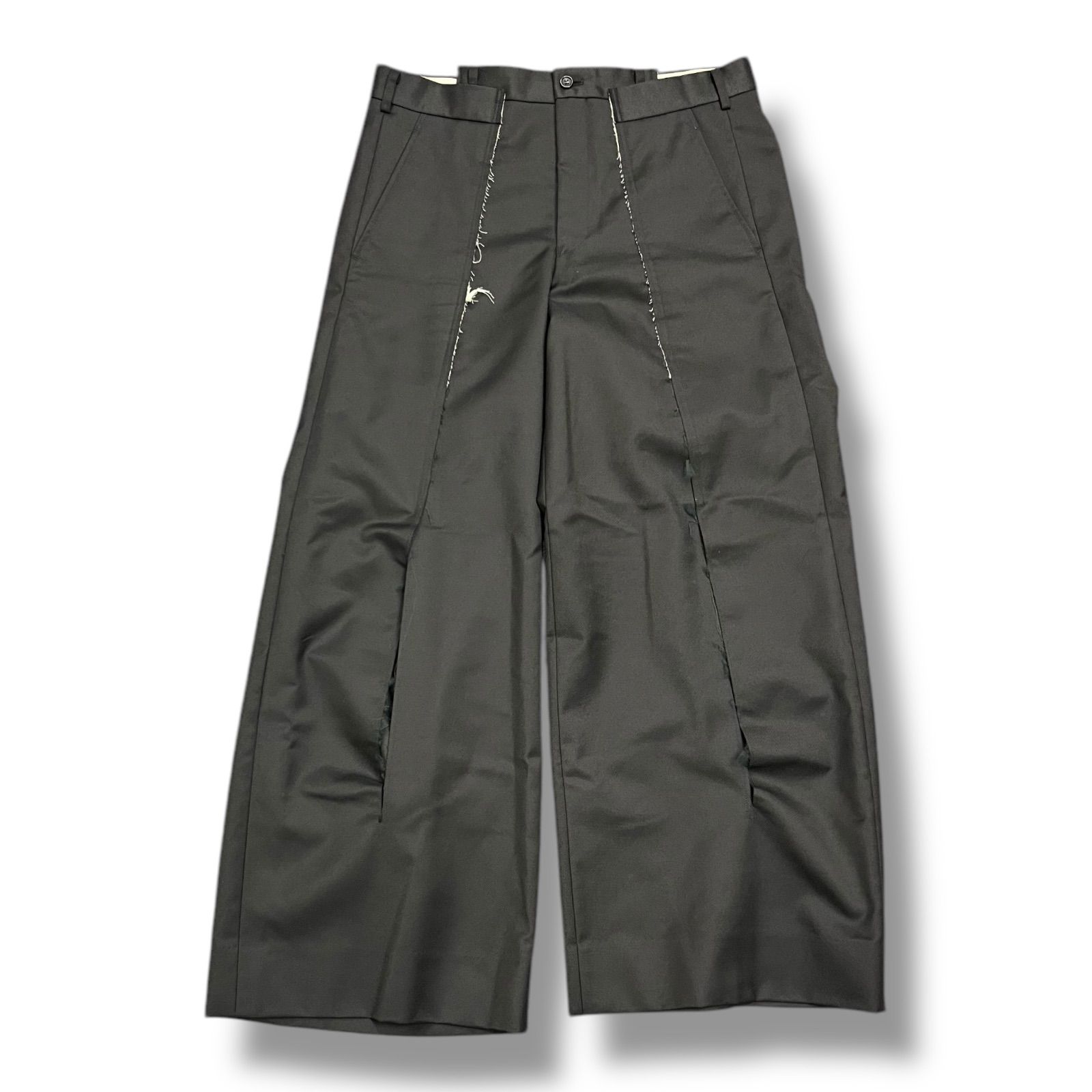 Comme des Garcons Homme Plus 24AW Wool Nylon Pant Black