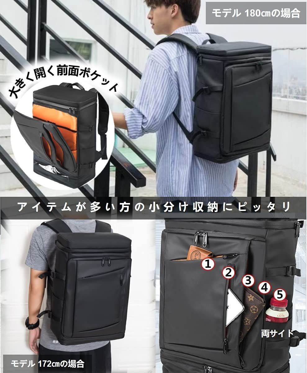 色: black519】ABIBA リュック ビジネスリュック メンズ リュッ - SUU ... 【色: black519】ABIBA リュック ビジネスリュック メンズ リュッ