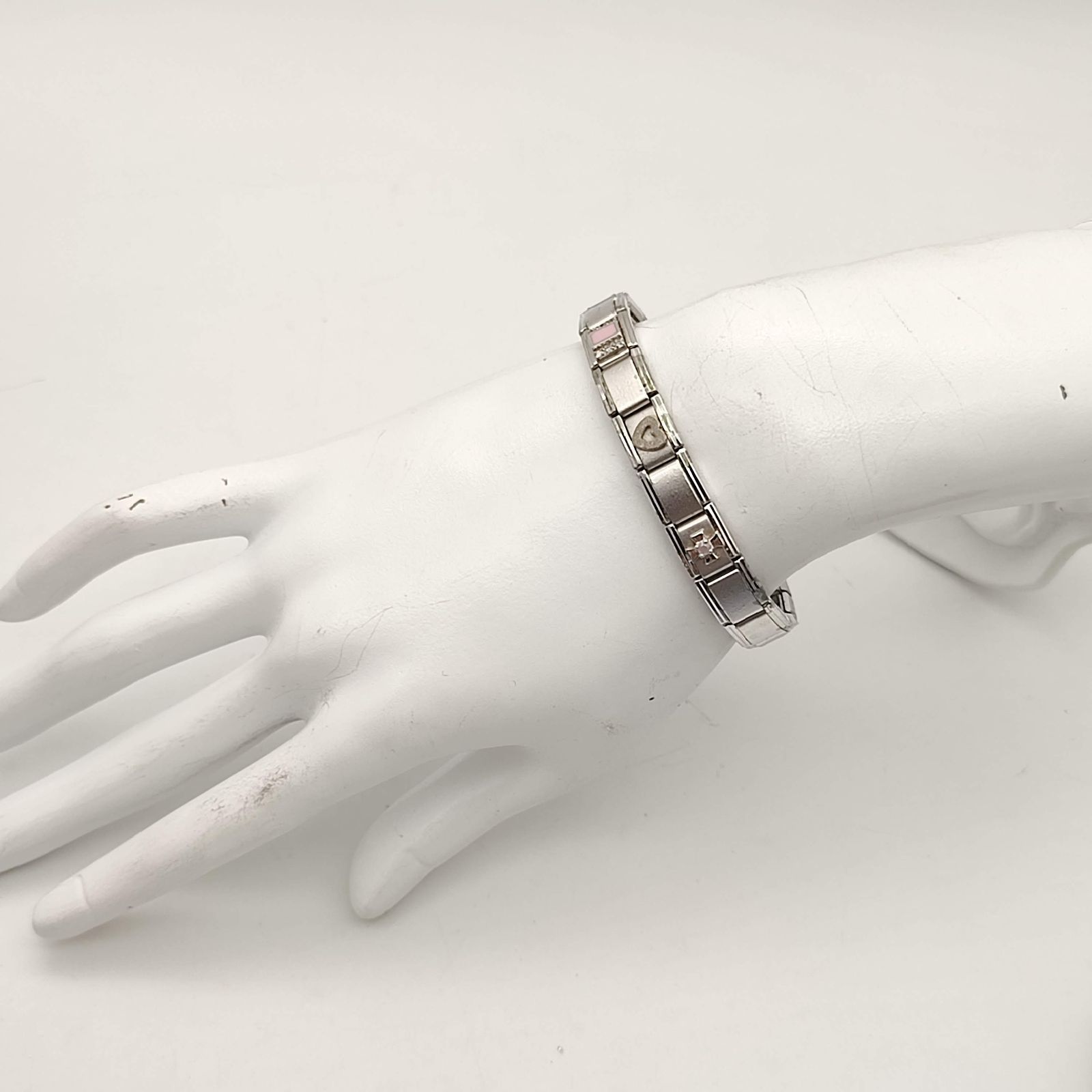 は*ぴ様 メッサジオ ブレスレット 美品 MESSAGGIO ZOPPINI メッサジオ キューブ ブレスレット
