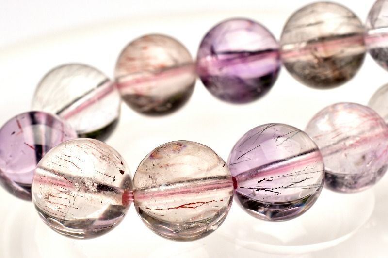 ♡♡レピドクロサイト9.5mm♡♡ スーパーセブン（レピドクロサイトインクォーツ）ブレスレット