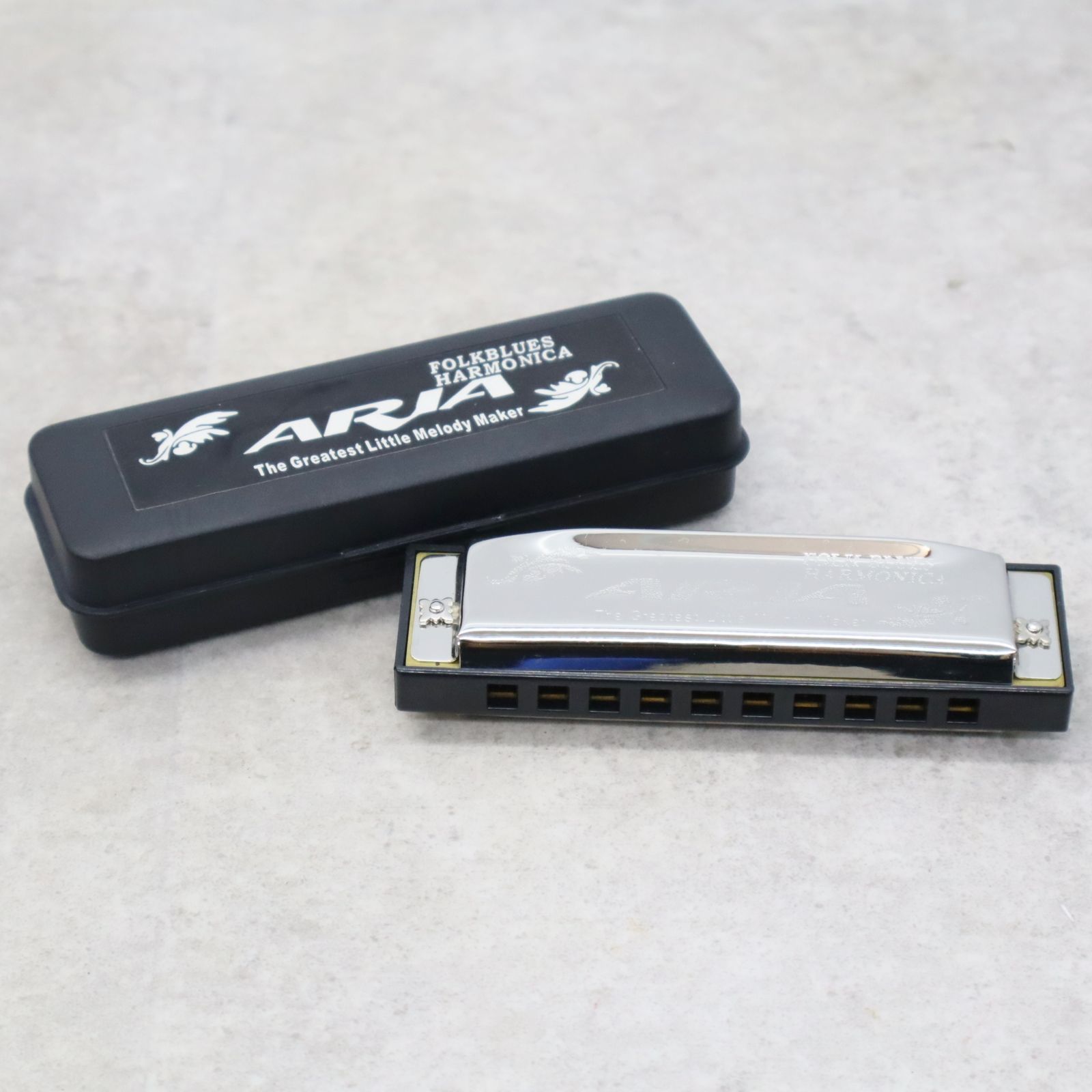 ∝ 小さいハーモニカ｜FOLKBLUES HARMONICA ハーモニカ｜ARIA  ミニハーモニカ｜ブルースハープ  ■P3839