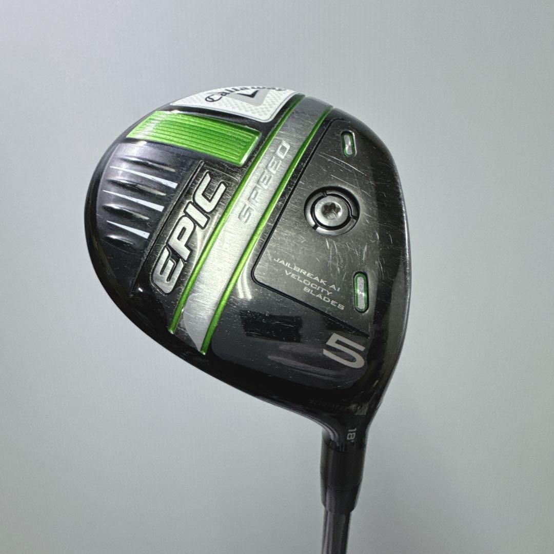 キャロウェイ EPIC SPEED 5W 18度 フェアウェイウッド 純正カーボンR
