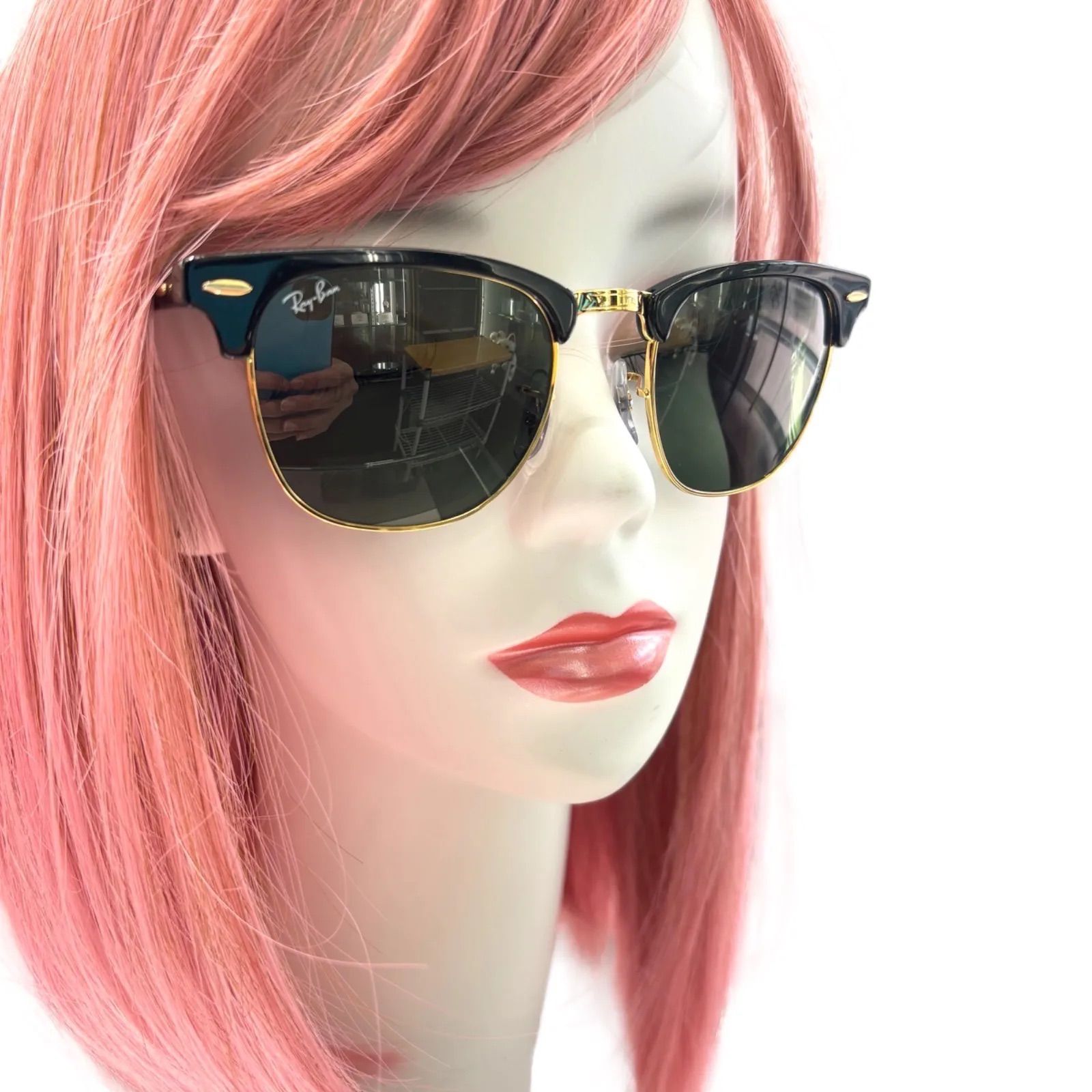 Ray Ban サングラス RB3016 ブラック|グリーン 2542