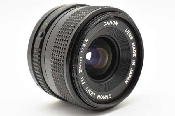 ★くもりカビあり★キャノン CANON NEW FD 28mmF2 #18194 キャノン Canon New FD 28mm F2.8 #K14-8 - メルカリ