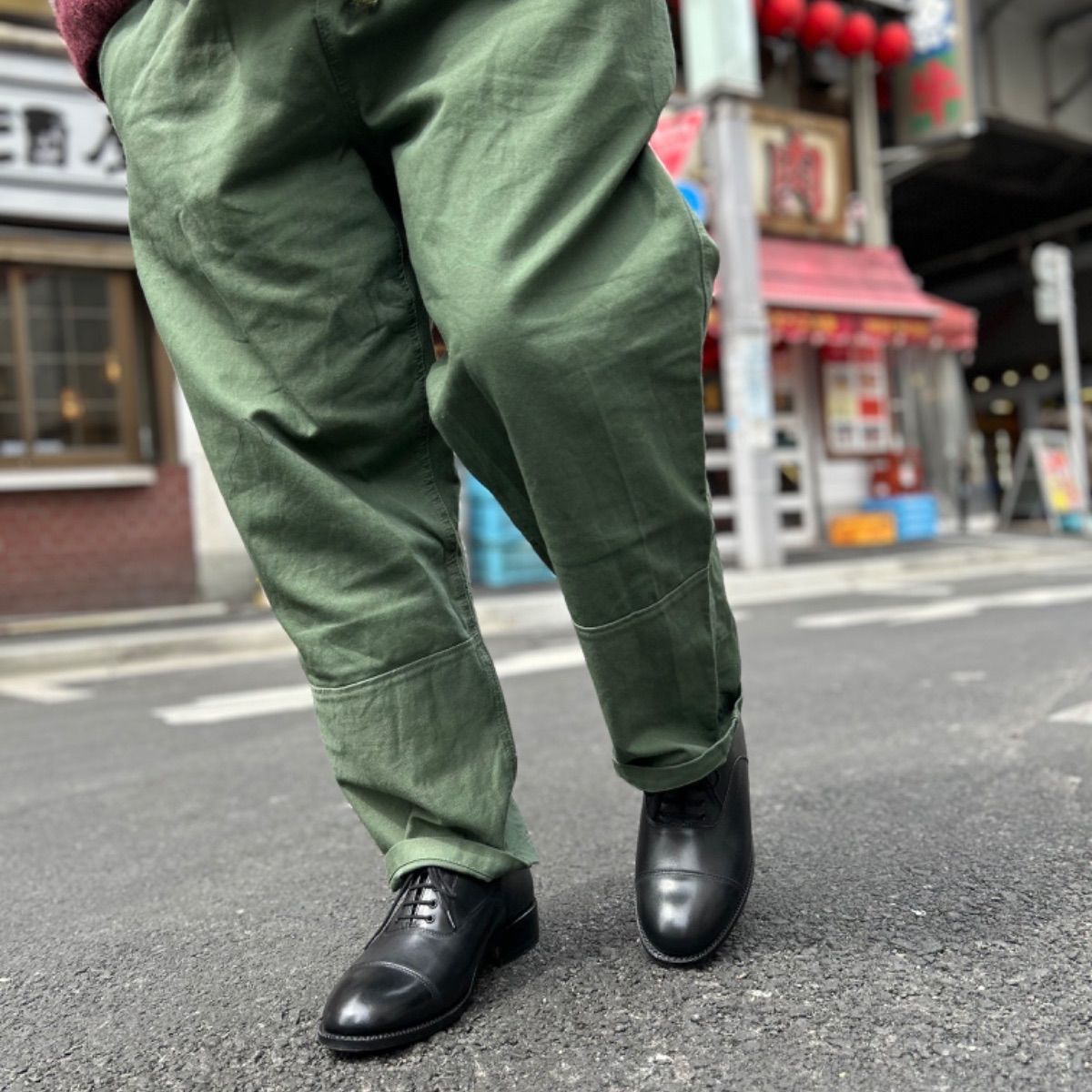 British RAF Service Shoes × Locking Shoes (イギリス軍サービスシューズ) 8M_