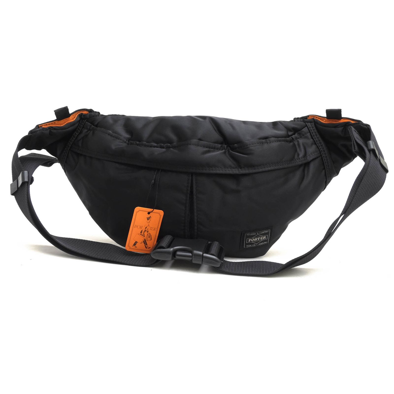ポーター 吉田カバン PORTER バッグ ウエストバッグ 鞄 メンズ 男性 男性用 ナイロン ブラック 黒 622-66629 TANKER WAIST BAG S タンカー ボディバッグ MA-1 ミリタリー