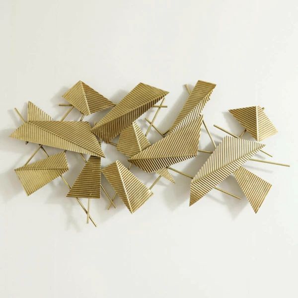 ウォールアート 壁掛け 壁飾り モダン ゴールド オフィス ショールーム おしゃれ