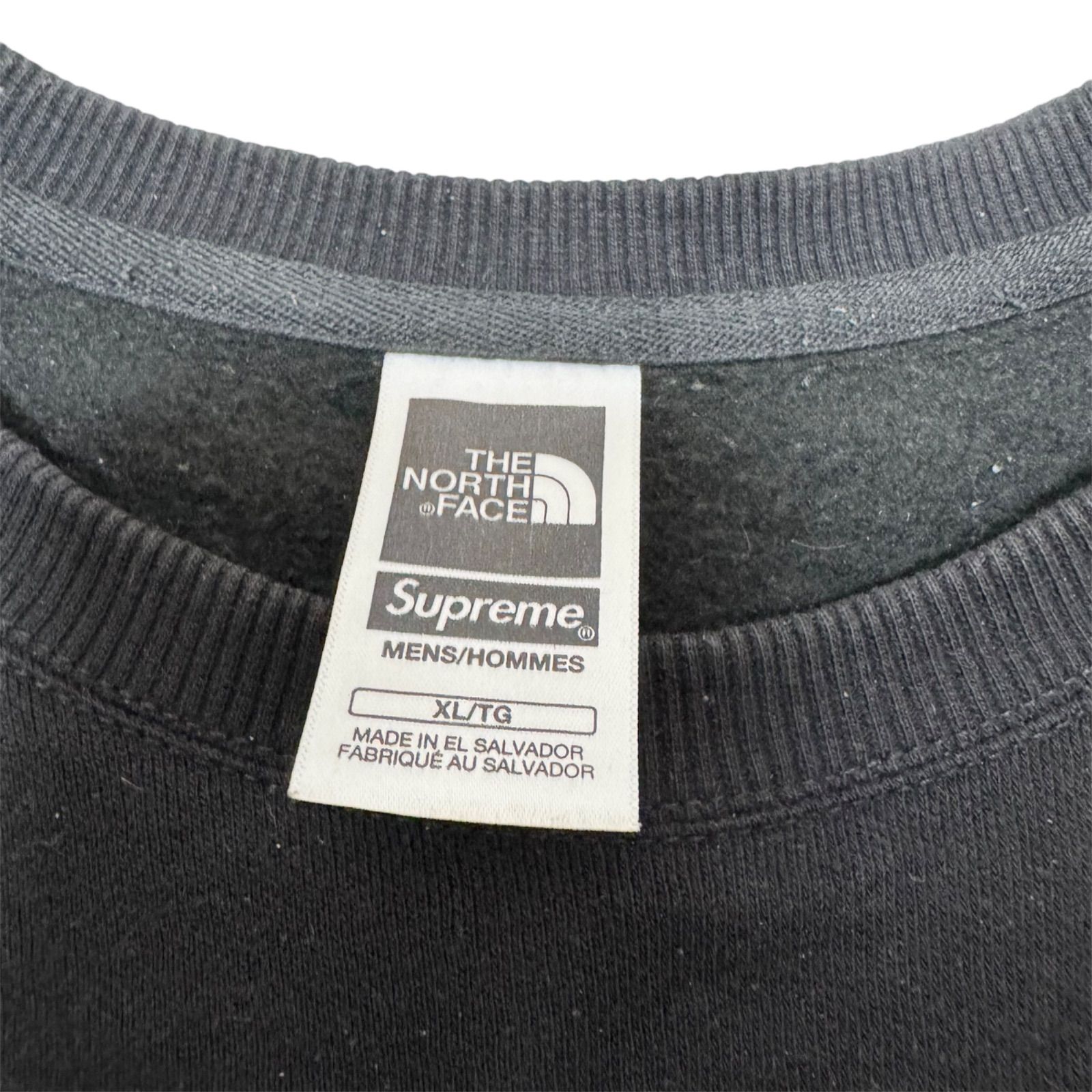 中古美品」 THE NORTH FACE × SUPREME 24SS GRAPHIC CREWNECK 