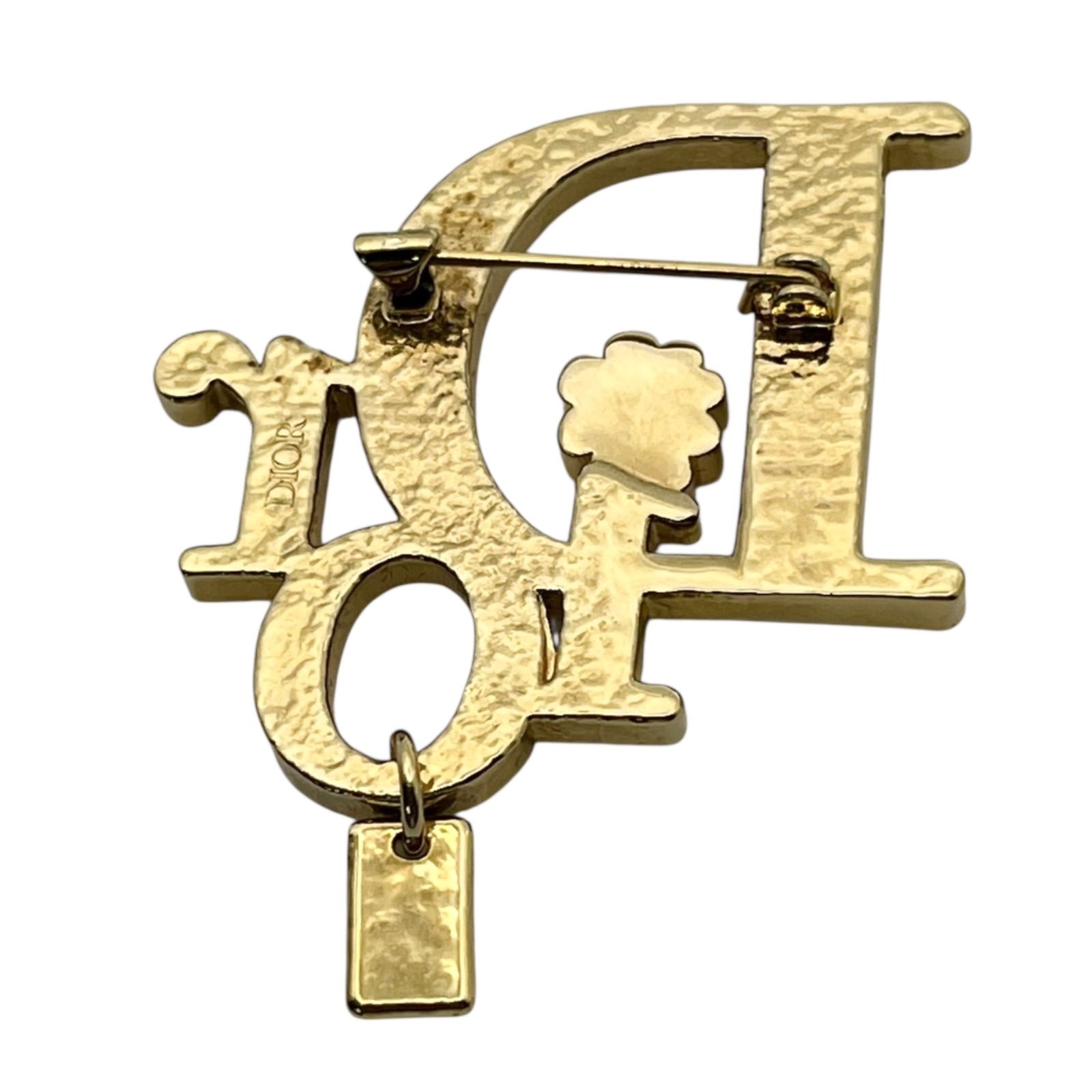 クリスチャンディオール　CDロゴ　ブローチ Christian Dior(クリスチャンディオール) CD ICON ブローチCD