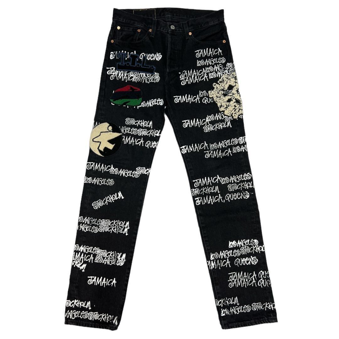 DENIMTEARS デニムティアーズ　x STUSSY x OURLEGACY Denim Pants