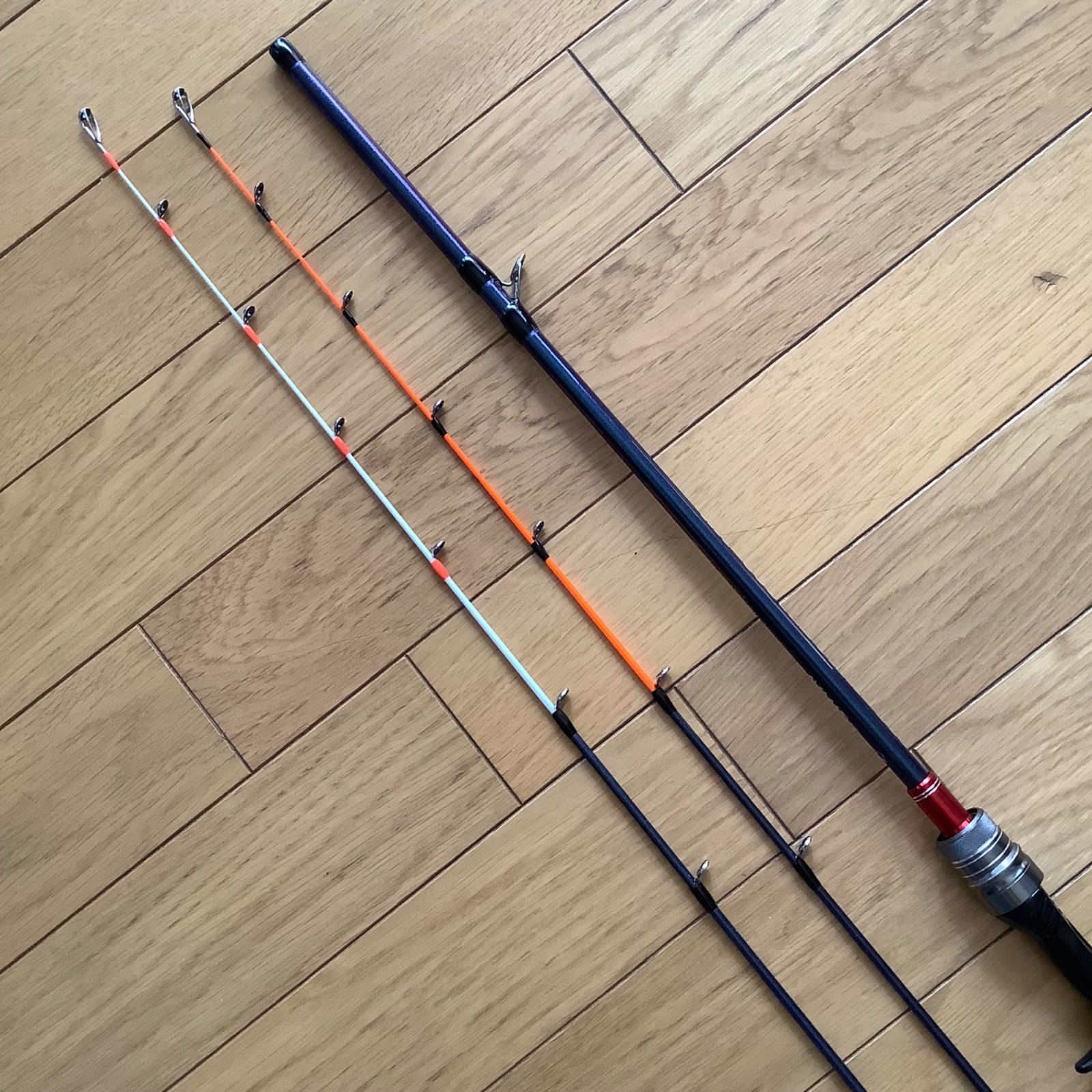 タイラバ タチウオ カワハギ タコ釣り 1.65m 2ピース 2WAYロッド