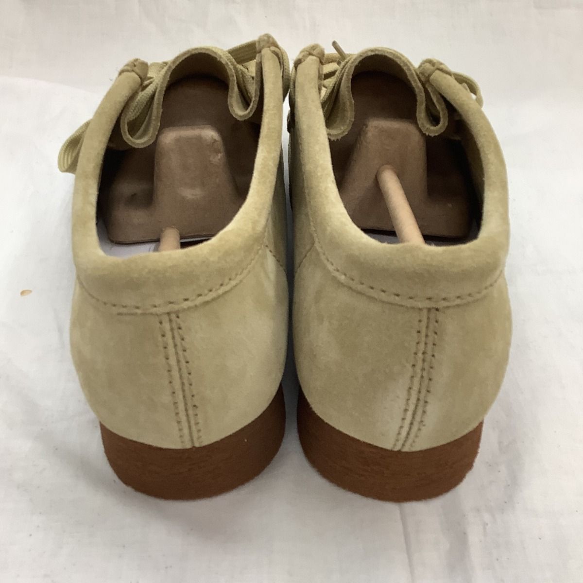 ♪♪CLARKS クラークス ワラビーシューズ SIZE 25cm ベージュ - メルカリ