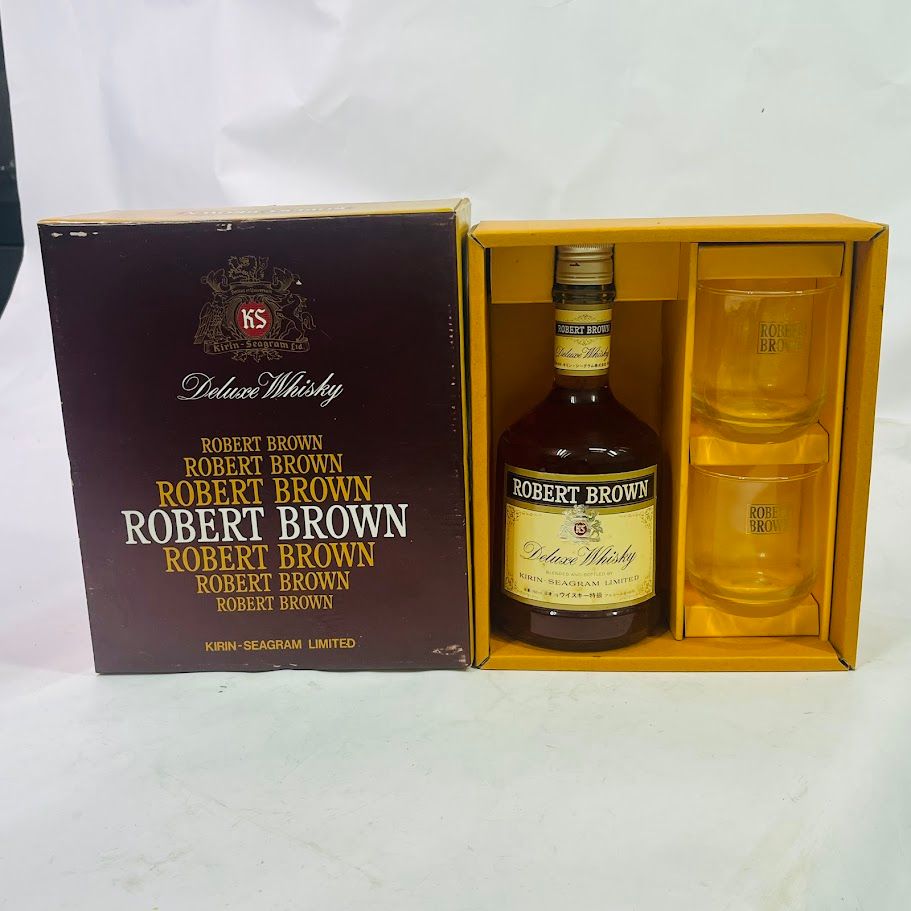 超希少❗️ROBERT BROWN Deluxe Whisky 岡本太郎「まつげ」 超希少❗️ROBERT BROWN Deluxe Whisky 岡本太郎「まつげ」 ROBERT