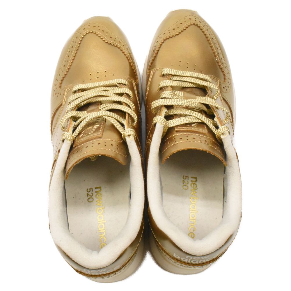 New Balance (ニューバランス) WL520MD ローカットスニーカー ゴールド 