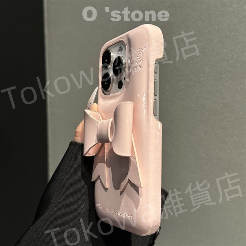 新品 urbansophistication iPhone14pro リボン おしゃれ スマホケース