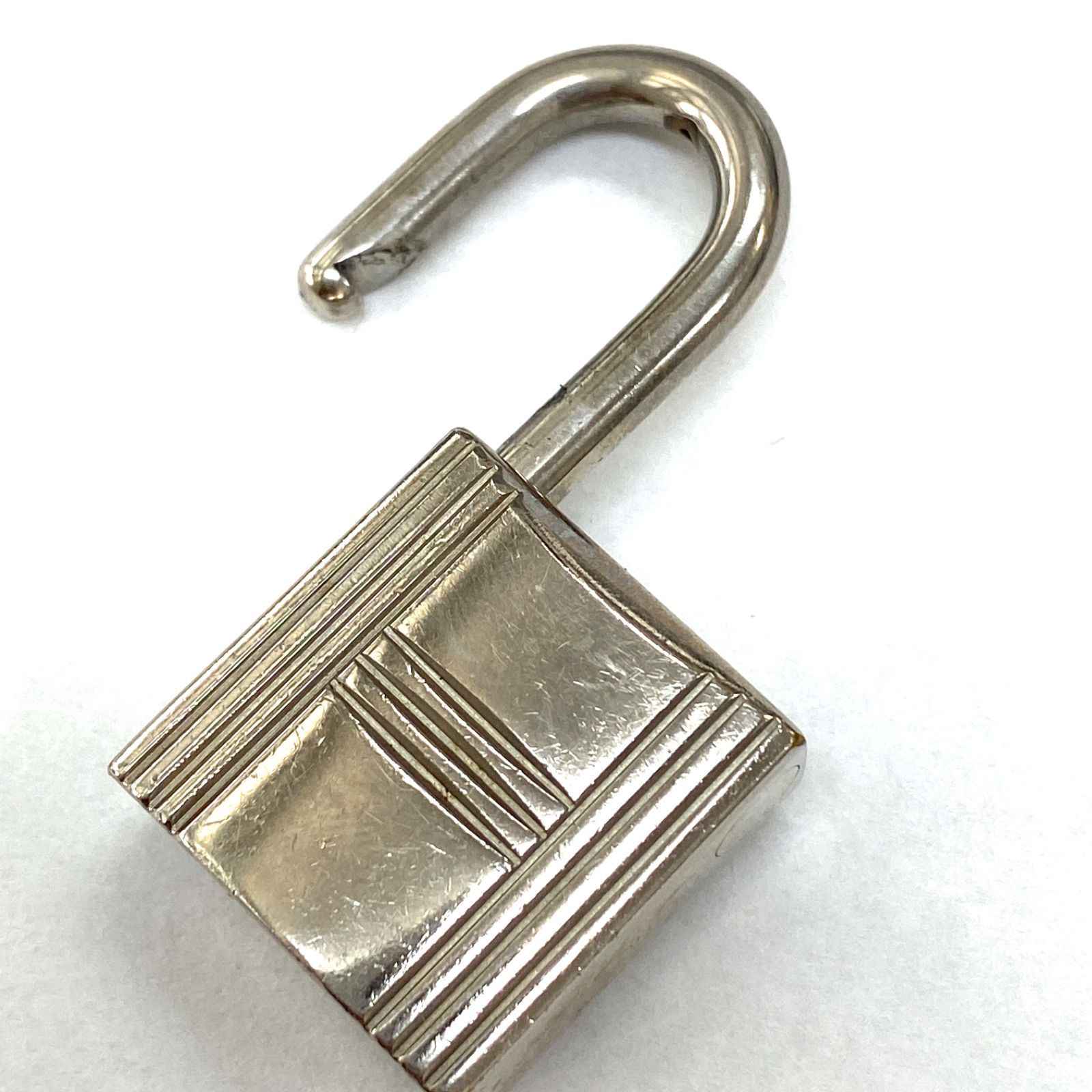 エルメス シルバー　カデナ　南京錠　パドロック　鍵　キー　NO120 楽天市場】【新品仕上げ済】HERMES エルメス カデナ パドロック No.120