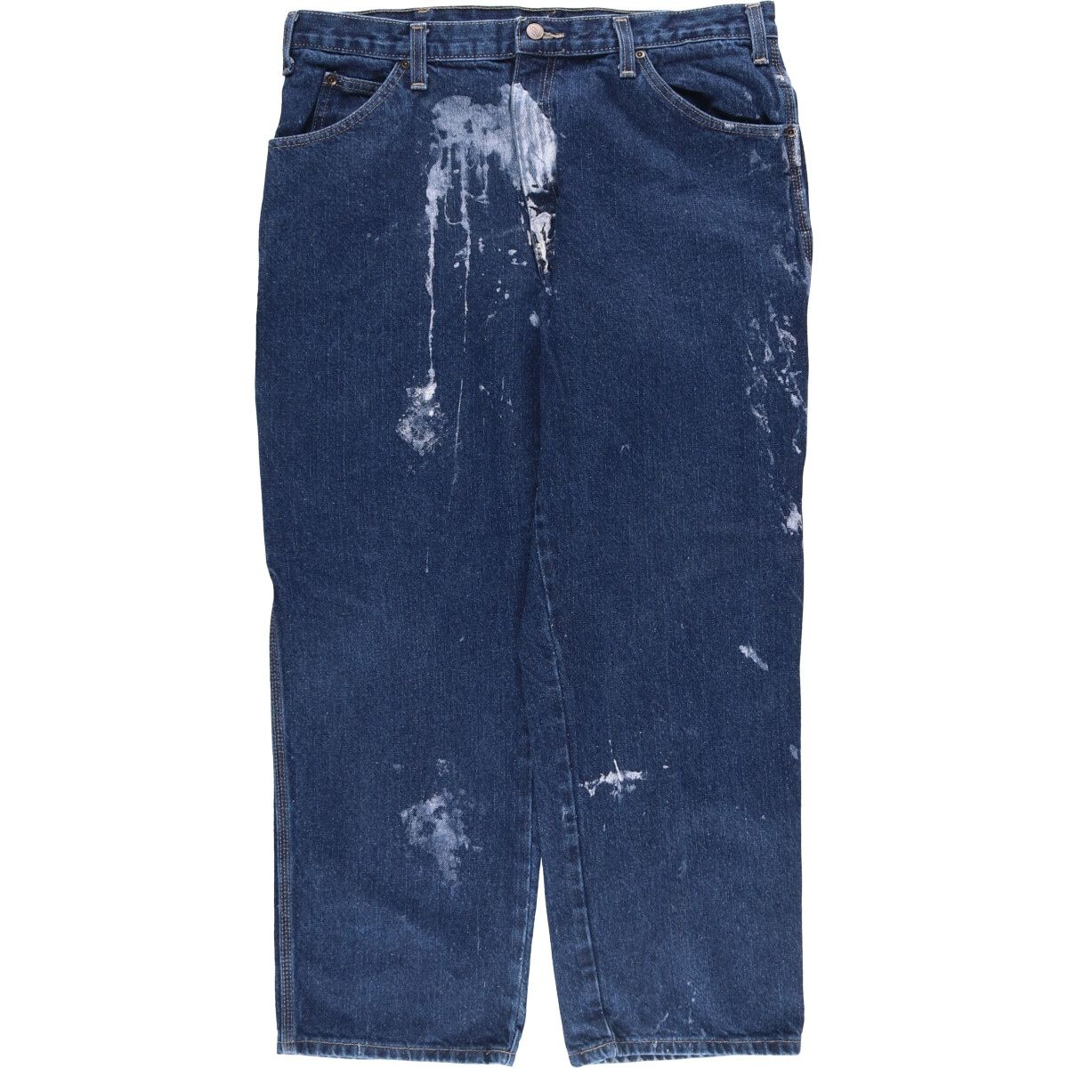 Dickies デニムペインターパンツ メキシコ製 ペイント ペンキ 1点物