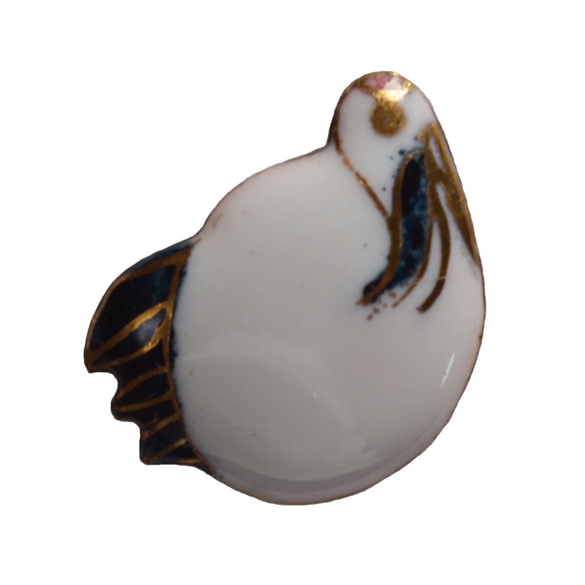 鶴岡鉦次作 銀製 七宝焼 ブローチ 作家物 鶴岡鉦次作 銀製 七宝焼 ブローチ