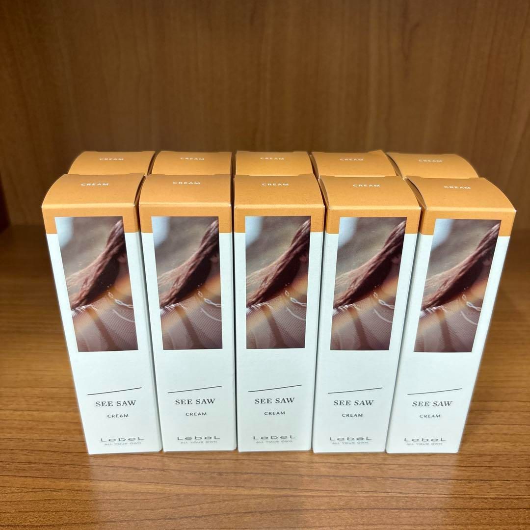 10個セット SEE|SAW ヘアメイククリーム22gヘアスタイリング ルベル