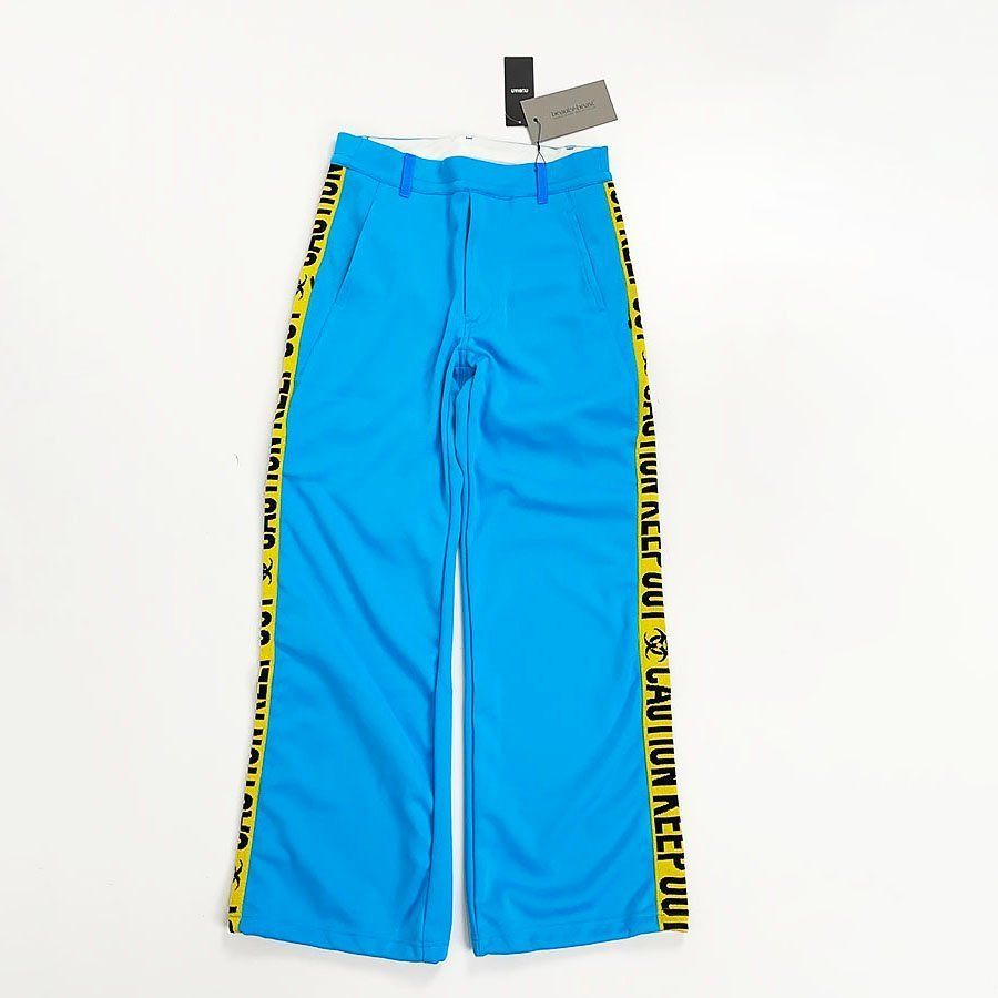 未使用品 beauty:beast ビューティービースト TRACK PANTS ORIGINAL トラックパンツ Mサイズ TURQUOISE ターコイズ bb-75002 [F4394]