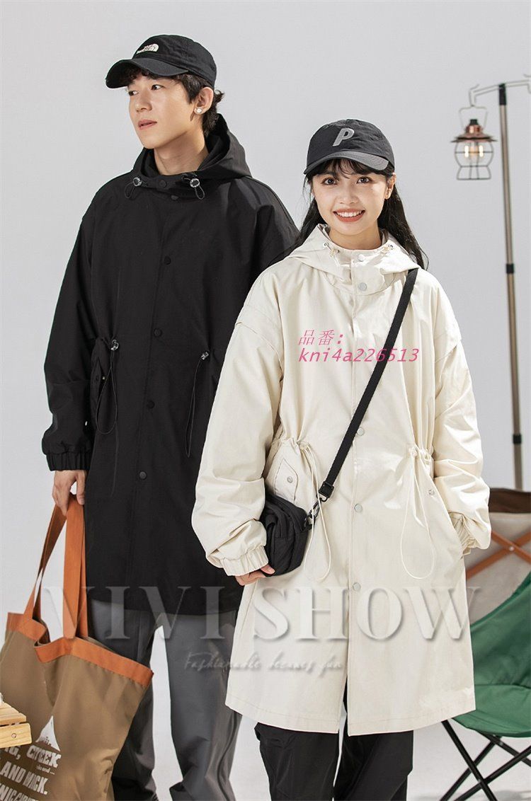 トレンチコート フード付きメンズ