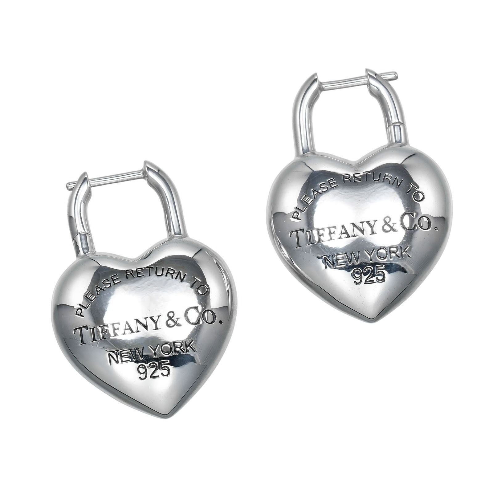 TIFFANY-Co. ティファニー リターントゥ ティファニー フルハート シルバー925 レディース 20.6g ピアス