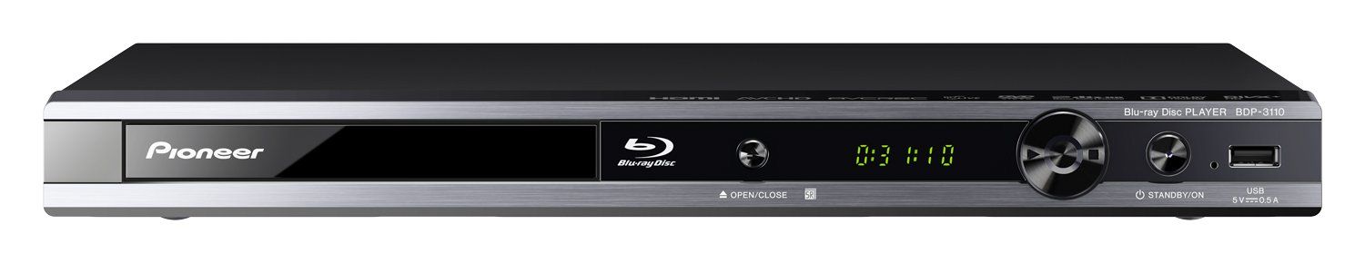 Pioneer ブルーレイディスクプレーヤー ブラック BDP-3110-K ブラック