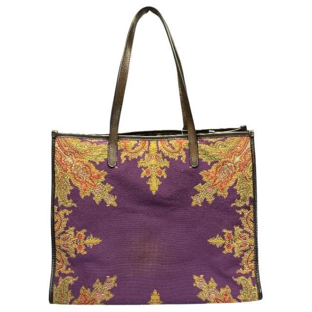 ETRO エトロ トートバッグ ハンドバッグ 手持ち鞄 肩掛け ペイズリー柄